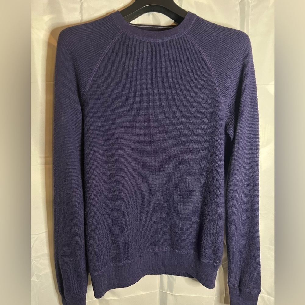 Martin + OSA wool blend crew neck waffle sweater size small like new​​​​​